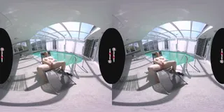 BBW Milf Swims & Thrills at Pool