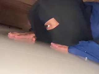 Muslim Step-Mom Craves Rough Anal - Gets Served Beneath The Bed