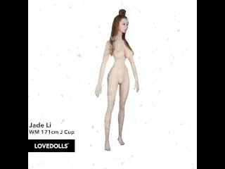 Jade Li's 171cm Asian Mammoth Jiggle - Exclusive LoveDolls Video