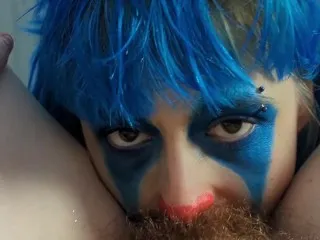 Clown Lesbian Tries Pussy For 1st Time (FULL On OnlyFans)