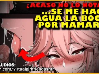Young Petite Slut at Mamart, Oral & ASMR Hentai Roleplay