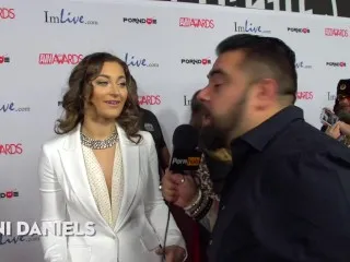 Extreme Vaginal Insertion 2015 AVN Awards Interview - PornhubTV