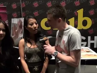 Asa Akira at eXXXotica 2013 - PornhubTV Action