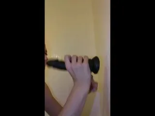 Steamy Shower Dildo Fucks