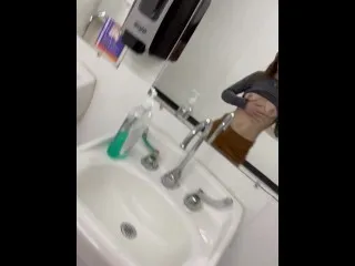 Small Titty Mom Exposes at Store