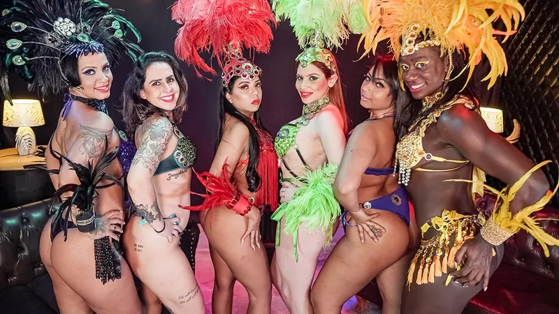 Anal Carnival Orgy - Brazilian Stars