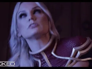 Kenna James - XXX-rated Spidey Pool - Deadpool, Captain Marvel Scene