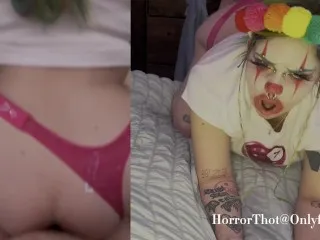 Tattooed Clown Girl Craves Big Dick - Cheers Up!