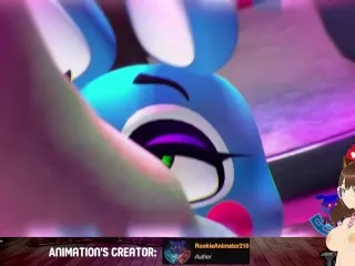 Bonnie deepthroats to drained load (Animated by Rookieanimator) - Jazziuu