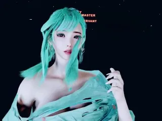 3D Anime Stripper Fucked Hard w/ Perfect Boobs