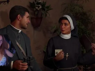 Indiana Jones, Nun Undercover - Airship Sex Scene