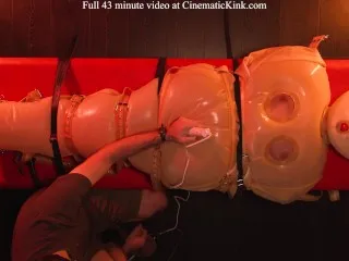 LilMizzUnique in Latex Sack BDSM Play