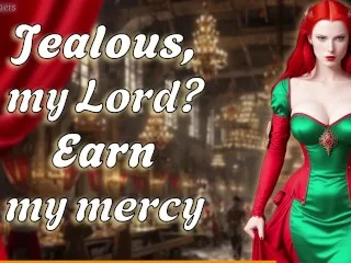 Historic Roleplay F4M: Jealous Lord's Mercy Earned