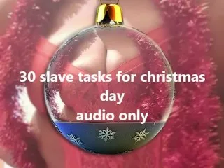 Christmas Slave Tasks: 5 Extra Boundary-Breaking Tasks