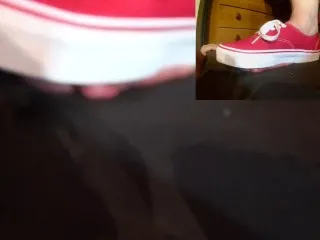 BBW Red Vans Cock Crush Pt 2 - Heavy Scenes