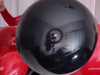 Latex Fetish Femdom Balloon Pov Action