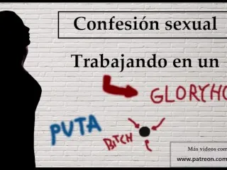 Spanish Gloryhole Confession: Pornstar's Sex Tape