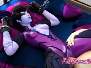 Widowmaker Takes Monster Cock in 3D Overwatch Scene