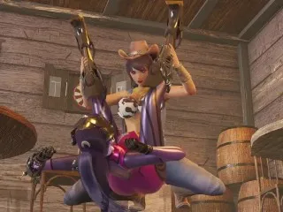 Widowmaker Overwatch Futa Cowgirl Ride