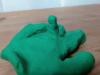 Plasticine Man's Clay Cock Play - Hardcore Stop Motion Porn