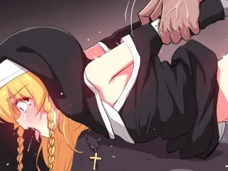 Asuka Langley - Nun JOI Hentai