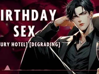 Dirty Birthday Sex (M4F, Deep Voices, Moaning)