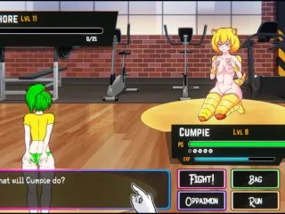 Oppaimon Hentai Pixel Game Ep. 8: Booby Attacks Vs Rock Pokemon