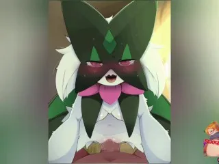 Anime Meowscarada Pokemon Hentai Action