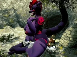 Buff Furrys F*ck Thick Dragon - VR Porn