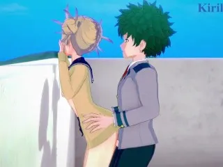 Deep Stairway Fucking of Himiko Toga & Izuku Midoriya (My Hero Academia Hentai)