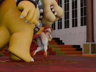 Mario, Daisy, Bowser - Princess Daisy's Scandalous Tale (Porn Cartoon)