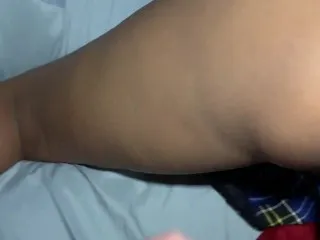 Twerking to Creampie Orgasm