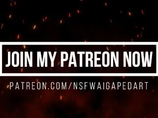 NSFWAIGapedart: Hardcore Prolapse, Veiny Breasts, Monster Sex