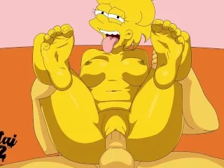 Lisa Simpson Full Nelson Animated XXX Scene