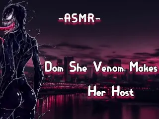 Dom She Venom: Binaural Roleplay, Host F4M ASMR