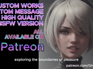 2B's Explicit Message - Sexy AI Droid