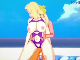 Intense Beach Sex: Tsunade & Naruto Uzumaki - Naruto Hentai