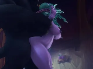 Tauren Fucks Big Ass Tyrande - Warcraft Orgasmic Sex