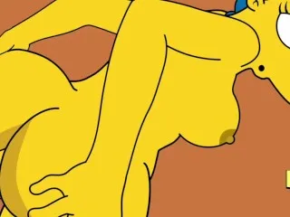 Marge Doggystyle Anal - Simpsons XXX Scene