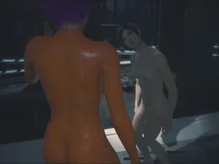 Natasha Romanoff in Latex, Big Ass - Resident Evil 2