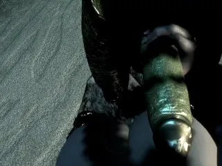 Argonian Lizard Star Fuck FPV/POV - Skyrim Orgy