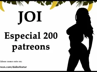 Spanish JOI Special: 200 Patron Races