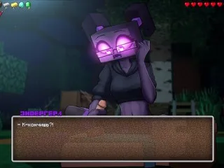 Minecraft XXX - HornyCraft All Scenes w/ EnderGirl [v0.14]