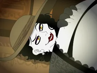 Alcina Dimitrescu: Tall Vampire Maiden Porn Parody Animated