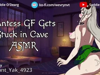 Giantess GF Stuck in Cave - Intense Escape Scene