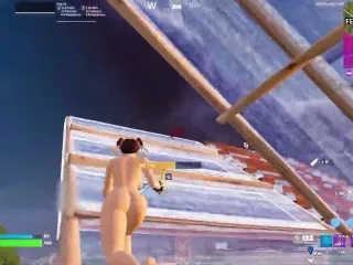 Chun Li Strips Fortnite Gameplay