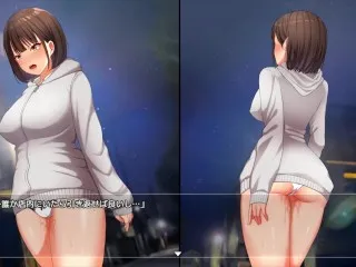 【H Game】Night Walk ♥ Bad End I - First Time With Mature Man, Forced Creampie