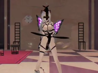 Skadi Arknight Hentai Sex Insects, Purple Wings Dance MMD Nude Smixix