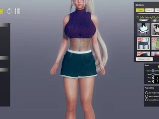 Naruto Ino Yamanaka 3D Hentai Game Character Creation