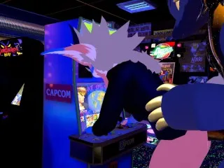 Nardoragon Fucked Hard at Arcade by Wicker